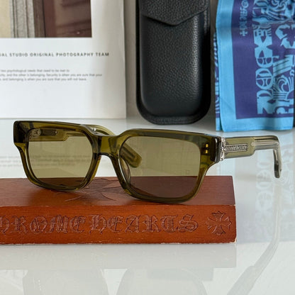 2 Thick Sunglasses 55-18-148