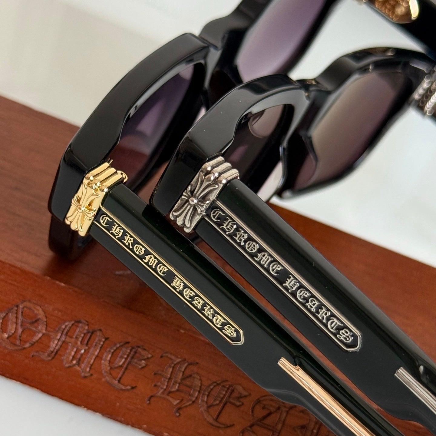 2 Thick Sunglasses 55-18-148